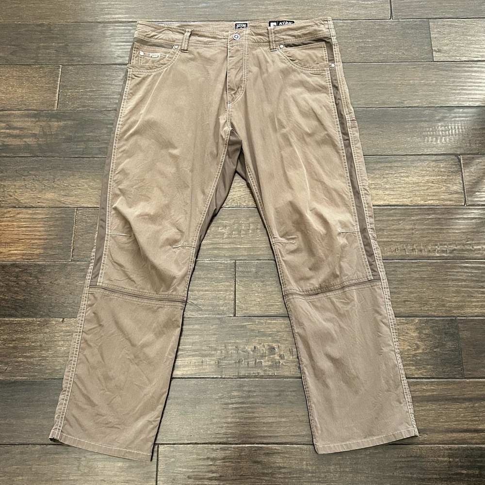 KUHL Pants Mens 38x30 Radio Outdoor Hiking Work Khaki